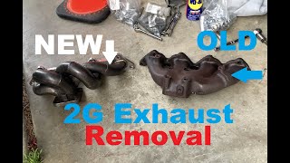 Removing My 2G Exhaust Manifold