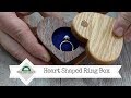 Heart Shaped Ring Box Heart Shaped Ring Box