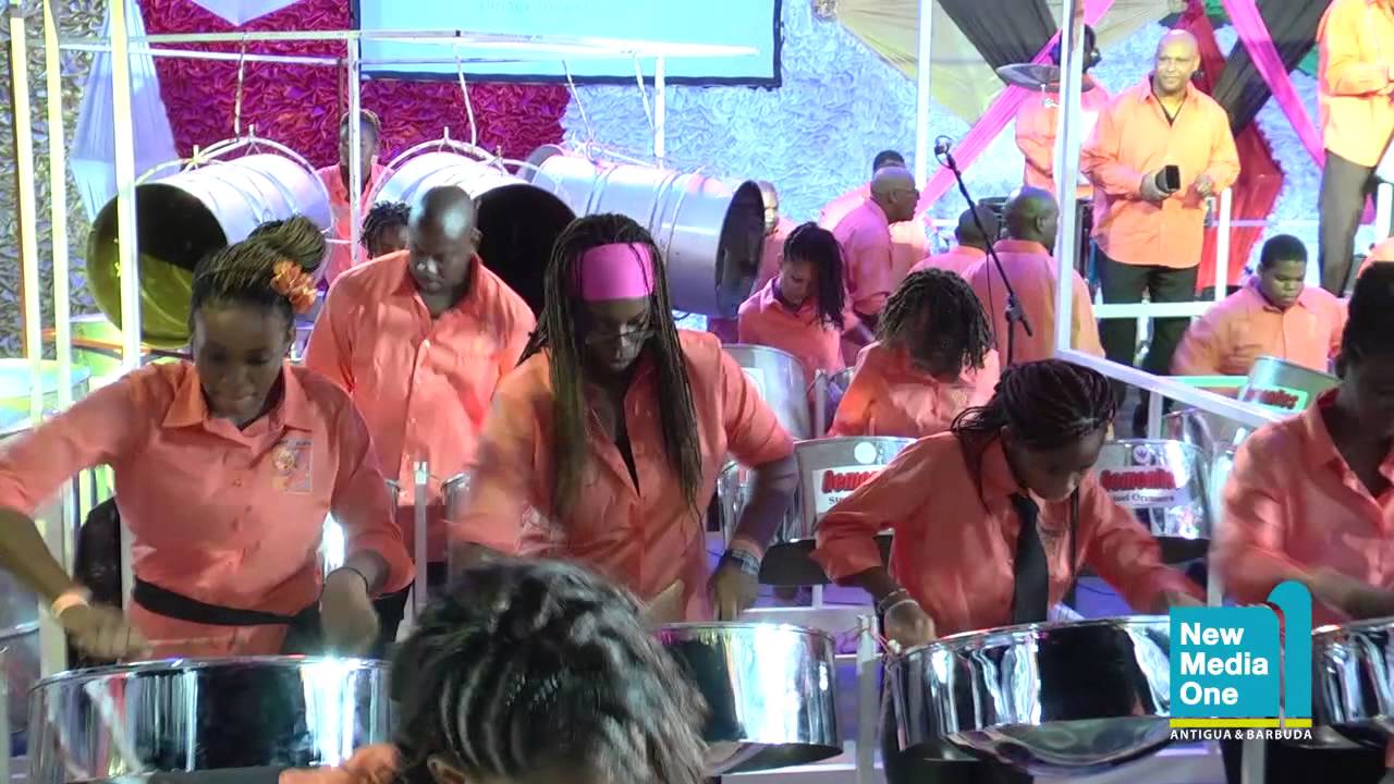 Antigua Carnival 2013: Panorama: WIOC Gemonites Steel Orchestra