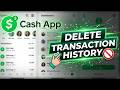How to Delete Cash App Transaction History | Clear Transaction History on Cash App - Easy Guide