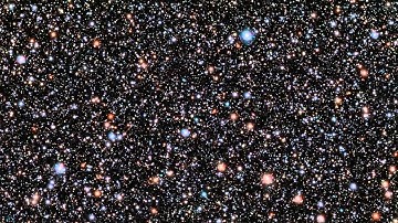 Close-up view of the globular star cluster Messier 54