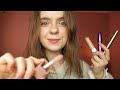 ASMR Big Sister Does Your Makeup Fast Aggressive Tingly Layered Sounds Whispered Roleplay 