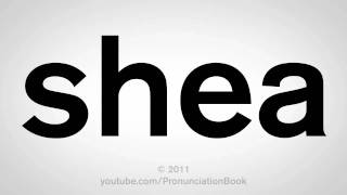 Famous How To Pronounce Shea Net Worth