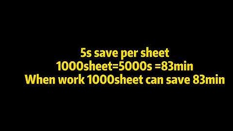 Toyocut label cutter speed improvement version 1.08