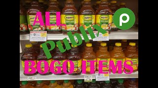 All of Publix BOGO items for the week of 8/12/20 - 8/18/20