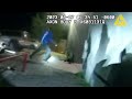 Bodycam: Officer, Fleeing Suspect Exchange Gun Fire Before Hopping A Fence And Escaping.