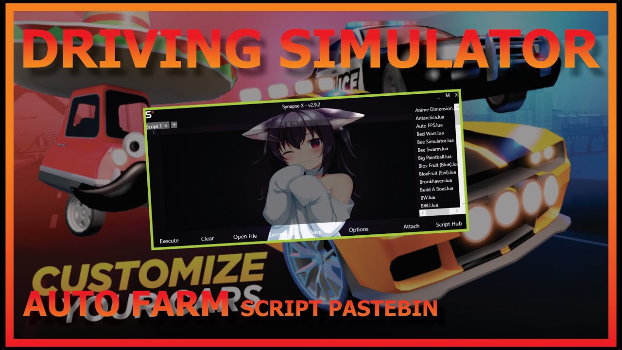 Driving script. Driving Simulator Roblox. Vehicle Simulator script. Sword Simulator script. Script for Driving Empire.