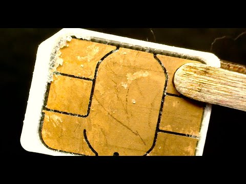 Repair damaged SIM card