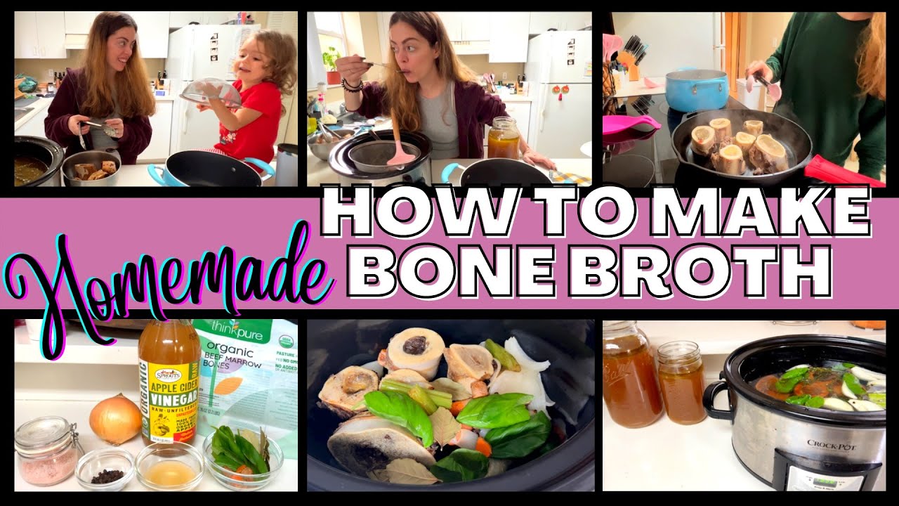 HOW TO MAKE HEALING HOMEMADE BONE BROTH // IMMUNE BOOSTING // NUTRIENT