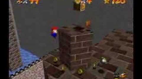 Super Mario 64 - WDW - Min. A Press WR - Star #4 (1)