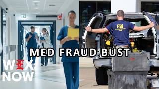 Federal law enforcement officers conduct California raids targeting healthcare fraud