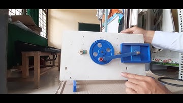 cơ cấu biến đổi chuyển động quay thành chuyển động tịnh tiến