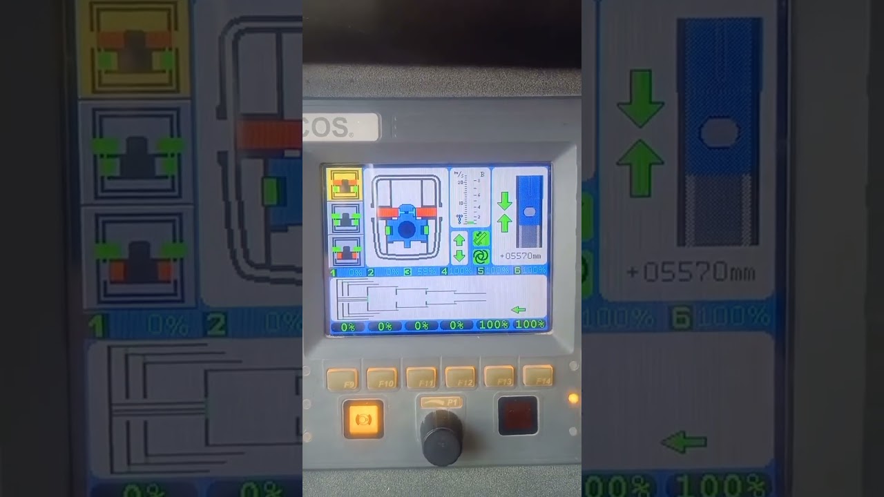 GMK4100/5130/5220/6300 telescope in out auto mood