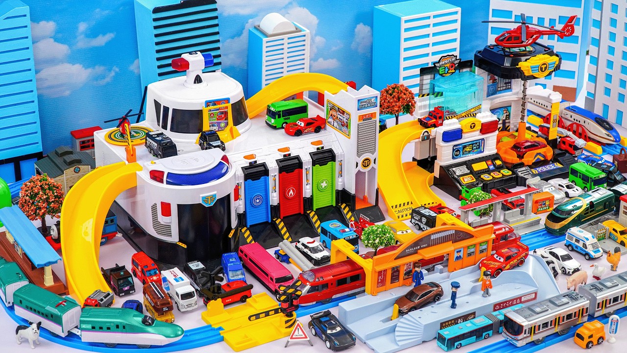 Plarail Shinkansen ☆ Construction of multi-purpose through Henry's Tunnel Blue Mountain Quarry