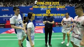 VICTOR China Open 2023  Jordan/Oktavianti (INA) vs. Tan/Lai (MAS)