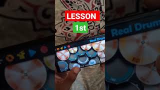 REAL DRUM APP TUTORIAL 1ST LESSON #Short screenshot 1