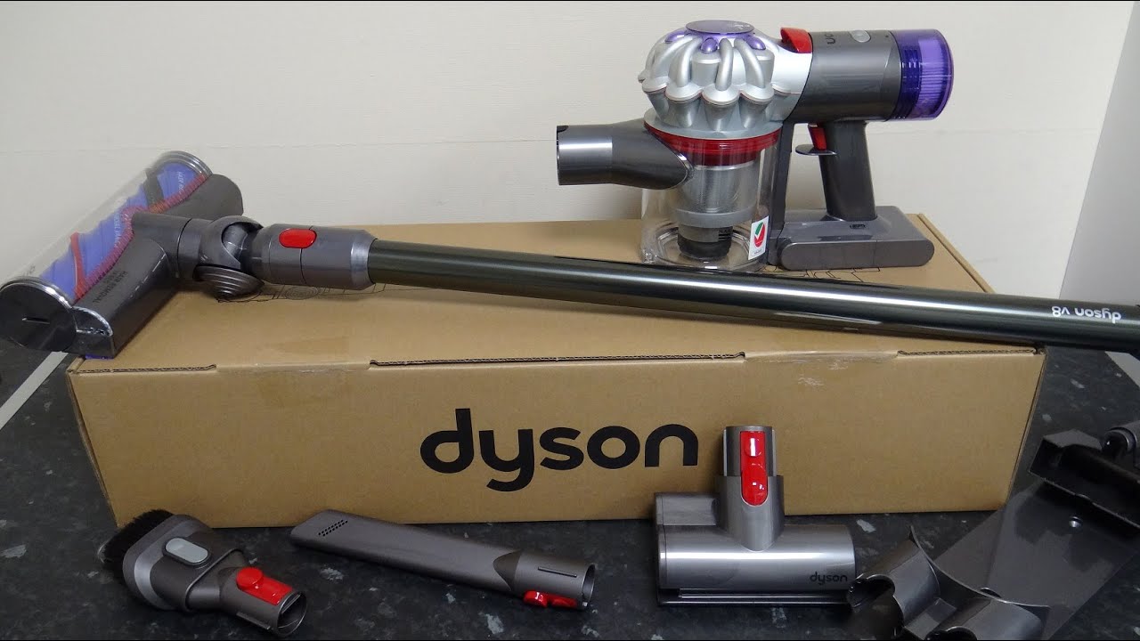 Dyson V8 Absolute Cordless Vacuum, First Generation, Silver