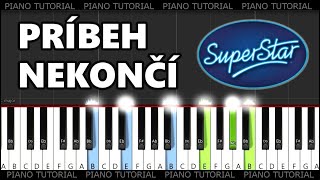 Česko hledá SuperStar - Príbeh nekončí - Pavol Habera (piano tutorial / jak hrát)
