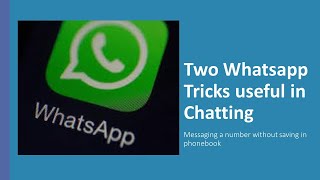 Two Whatsapp Tricks useful in Chatting | Tech StudioLK screenshot 2