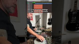 Programmable keypad for recording drums by yourself for Logic Pro, Reaper, Pro Tools, any software