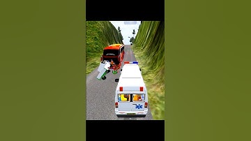 bus simulator Indonesia ambulance mod #sorts #bussid #gaming