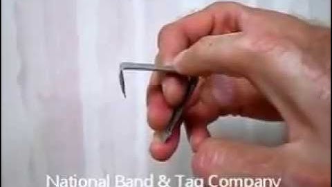 Metal Cattle Ear Tags - National Band and Tag Company