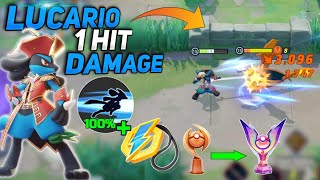 Charging charm with extreme speed is the new best build for lucario! Pokemon unite