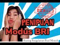 PENIPUAN BERKEDOK BRI #MODUS PENIPUAN