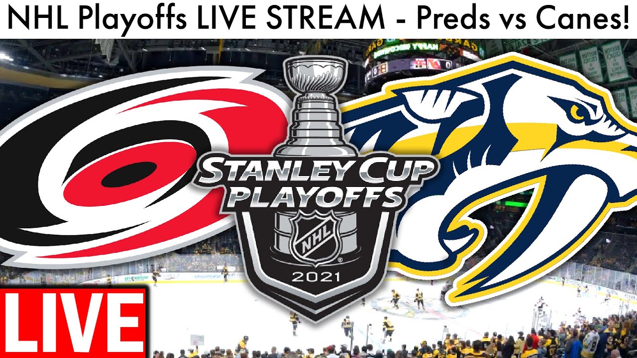 Carolina Hurricanes vs Nashville Predators Game 5 LIVE OVERTIME (NHL Stream Stanley Cup Playoffs)