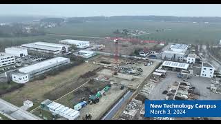 New Technology Campus: Construction Progress (March 3, 2024)