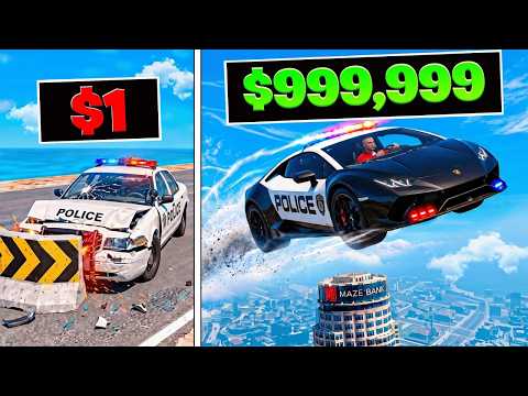 1$ POLIZEI AUTO zu 1.000.000$ POLIZEI AUTO in GTA 5!
