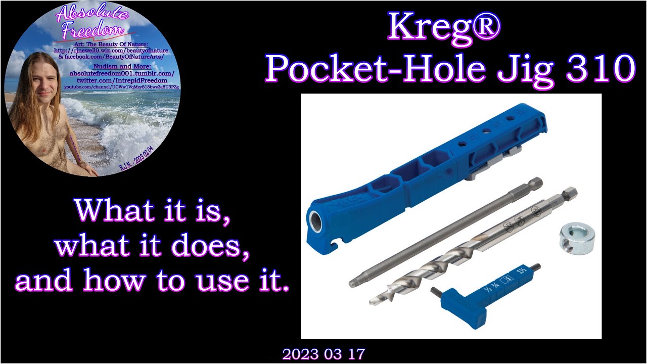 Kreg® PocketHole Jig 310 2022 09 28 YouTube