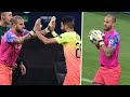Kyle Walker Goes In Goal And Immediately Saves A Free Kick