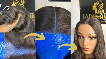 DIY; detailed Ventilation | How to repair a bald closure/frontal | beginners | how to ventilate