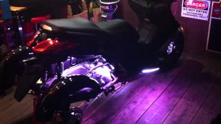 防水● LED テープライト RGB 12V バイクに取付