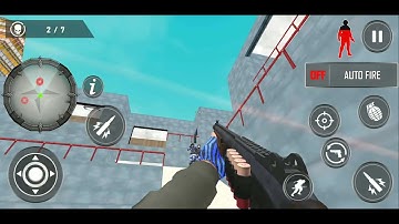 Real Commando Strike Fps Shooting Action Game Mission # 7 - Android Gameplay