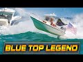 BLUE TOP LEGEND AIRS OUT THE NEW BOAT AT BOCA INLET !! | HAULOVER INLET BOATS | WAVY BOATS