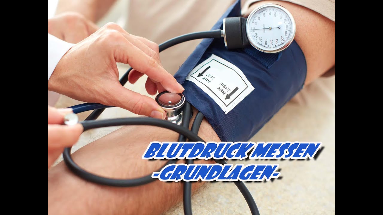 Blutdruck messen | Grundlagen | Pflege Kanal - YouTube