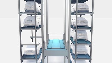 LOTTE AUTOMATED PARKING SYSTEM  VERTICAL TYPE online video cutter com 1