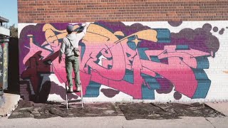 Afternoon Sprays 019 - RIVER - Graffiti