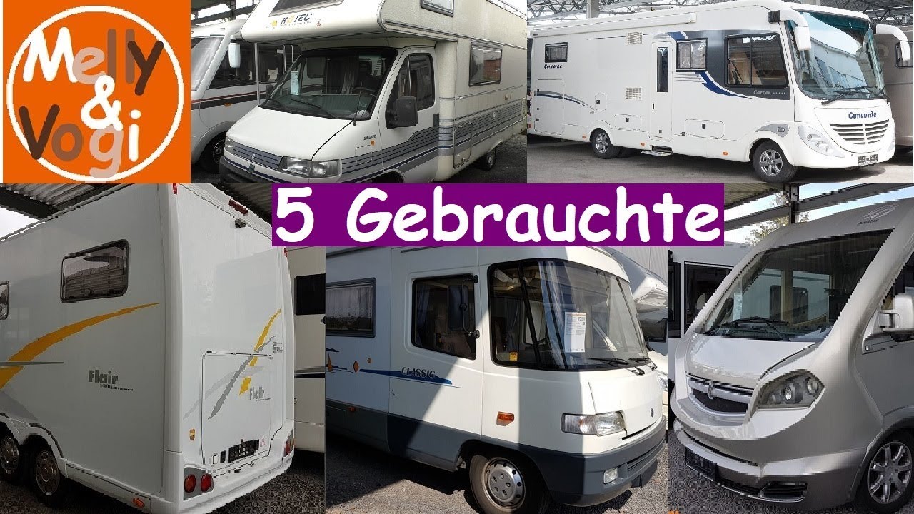8 Gebrauchte Wohnmobile - Sonderschau Caravaning Teil 8 8 Gebrauchte Wohnmobile - Sonderschau Caravaning Teil 8