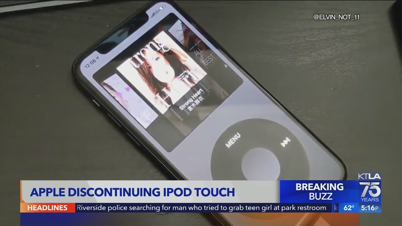 Apple Discontinuing the iPod Touch, the Last iPod Model
