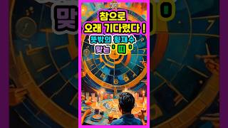 참으로 오래 기다렸다!! 뜻밖의 횡재수 맞는 띠는? #재물운 #오늘의운세 #사주팔자 #로또 #금전운