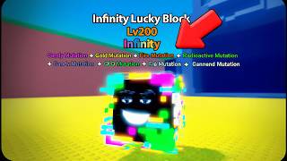 IT'S UNBREAKABLE! 😱 This Infinity Lucky Block Broke Roblox!