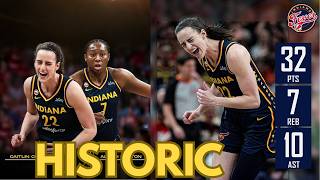 OH MY GOD! Caitlin Clark MAKES HISTORY as Fever ESCAPE Sky in INSANE Overtime Battle!