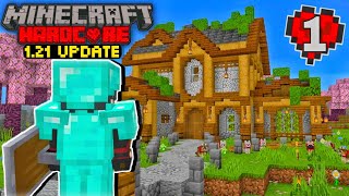 An Amazing START In Minecraft 1.21.. Ep 1 || New Survival Series Minecraft 1.21..