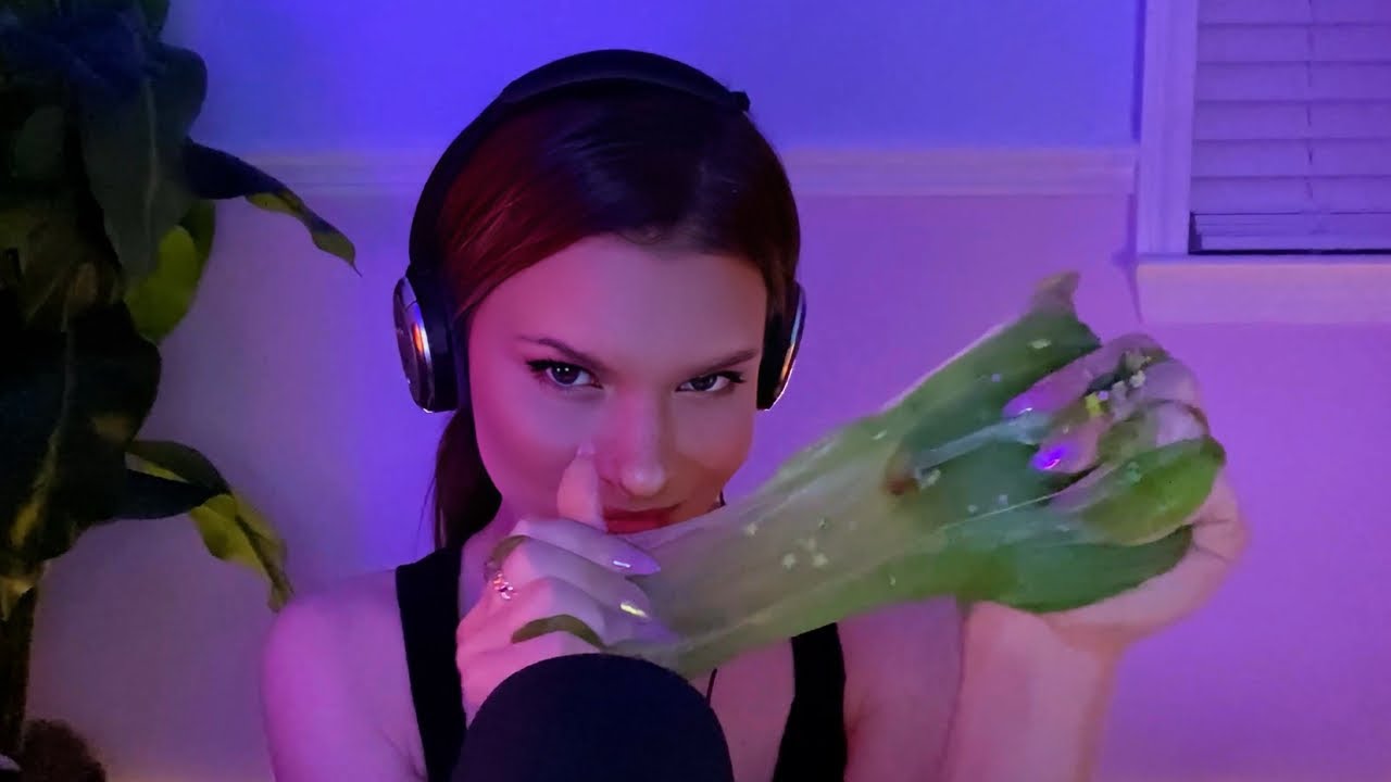 🔴 ASMR LIVE - Unwind with Trivia and Slime - YouTube
