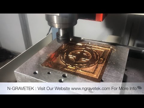 CNC Machine Engraving On Copper | Making Shree Yantra On CNC