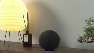 Amazon Echo Newest Model Smart Alexa Speaker With Premium Sound For Home, Large Rooms & Kitchens