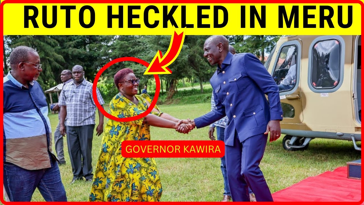 Furious Ruto Explodes: Heckling Meru Youths Push President to the Brink ...